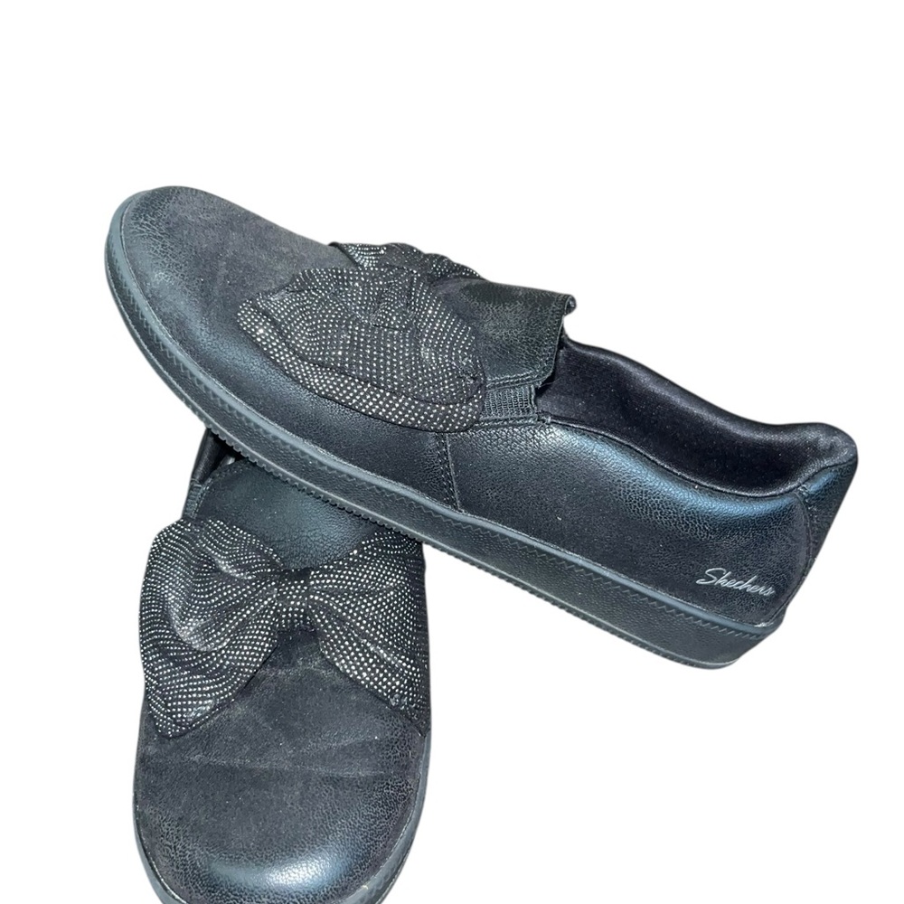 Skechers Black Slip On Shoes Women Size‎ 6.5 - Picture 3 of 5